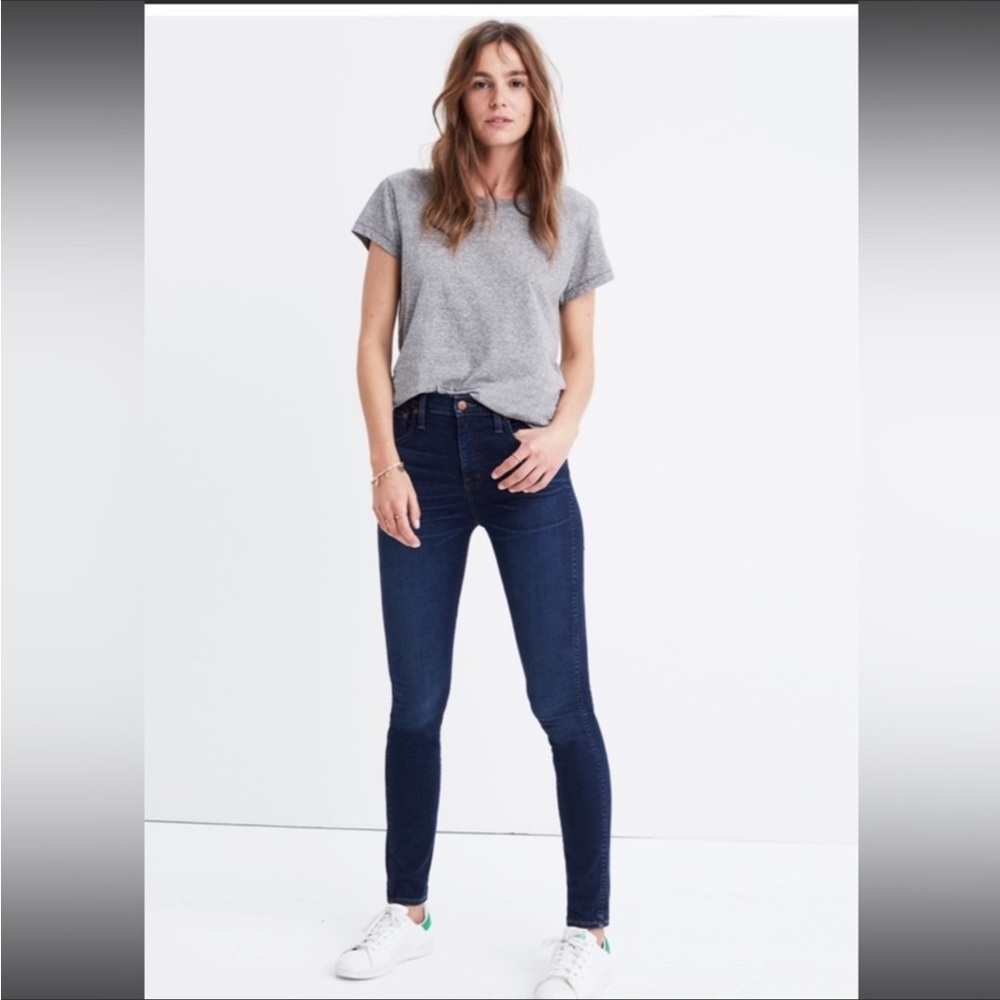 MADEWELL 10” High-Rise Skinny Jeans